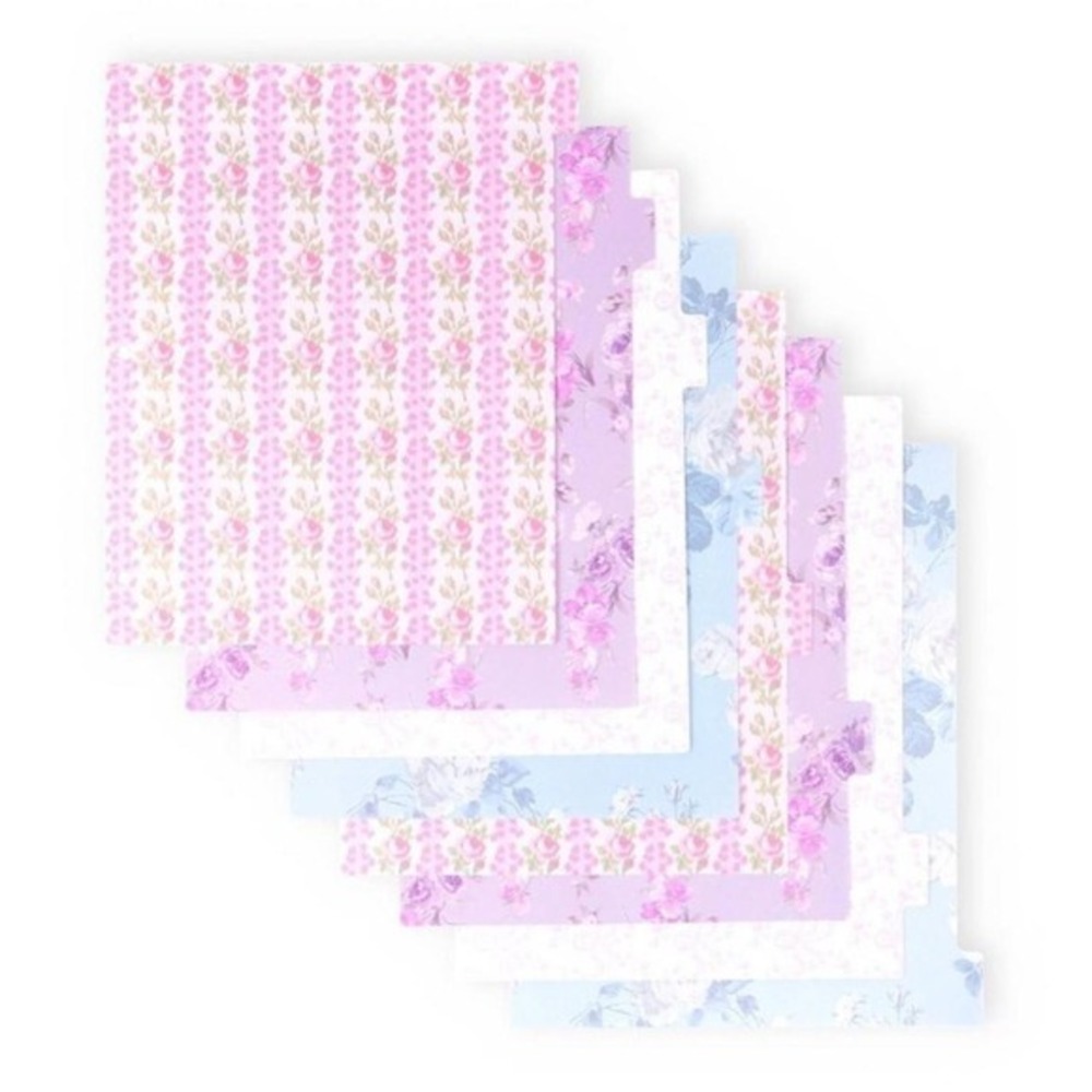 LoveShackFancy x yoobi target school supplies 8 pack folder tab dividers